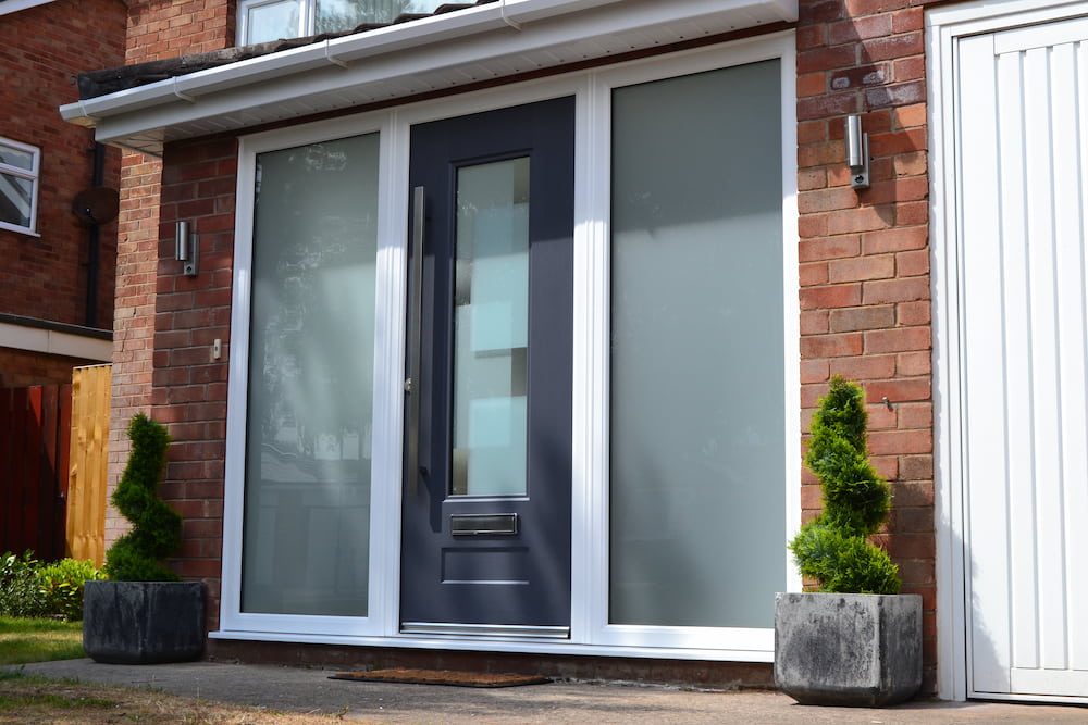 Slate Grey Vogue Shade Rockdoor Composite Door