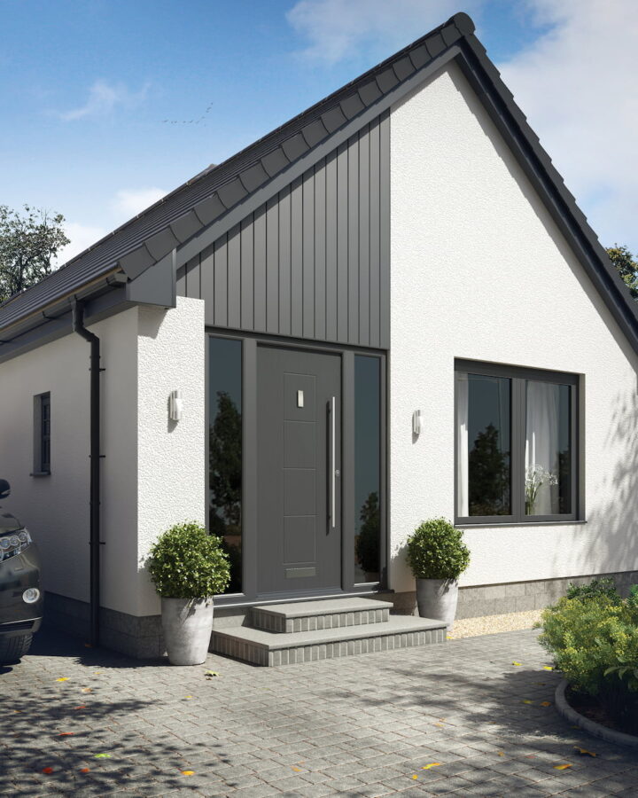 Anthracite Grey Dakota Rockdoor Composite Door