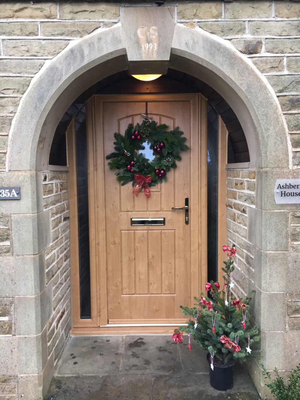 Irish Oak English Cottage Composite Door