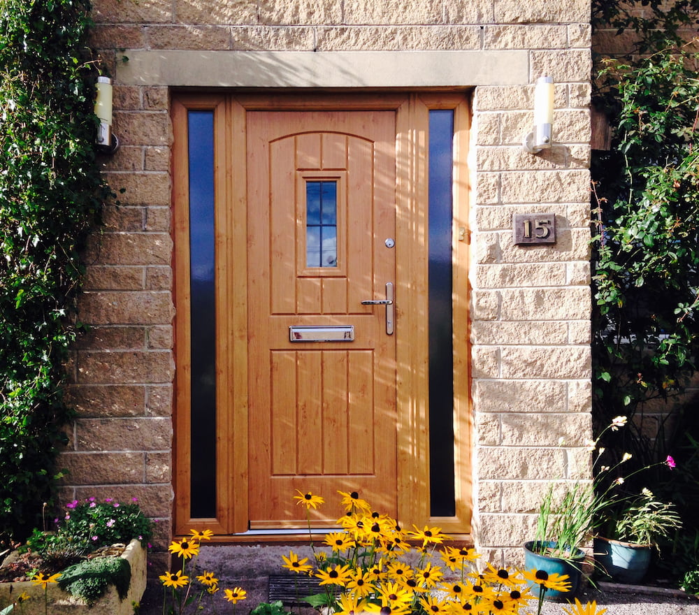 Irish Oak English Cottage Rockdoor Composite Door