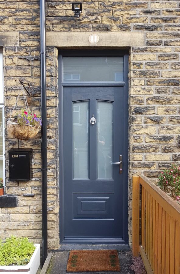 Slate Grey Illinois Rockdoor Composite Door