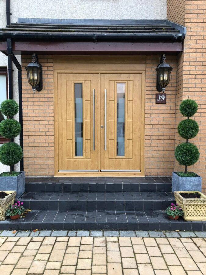 Irish Oak Vermont Shade Rockdoor Composite Door