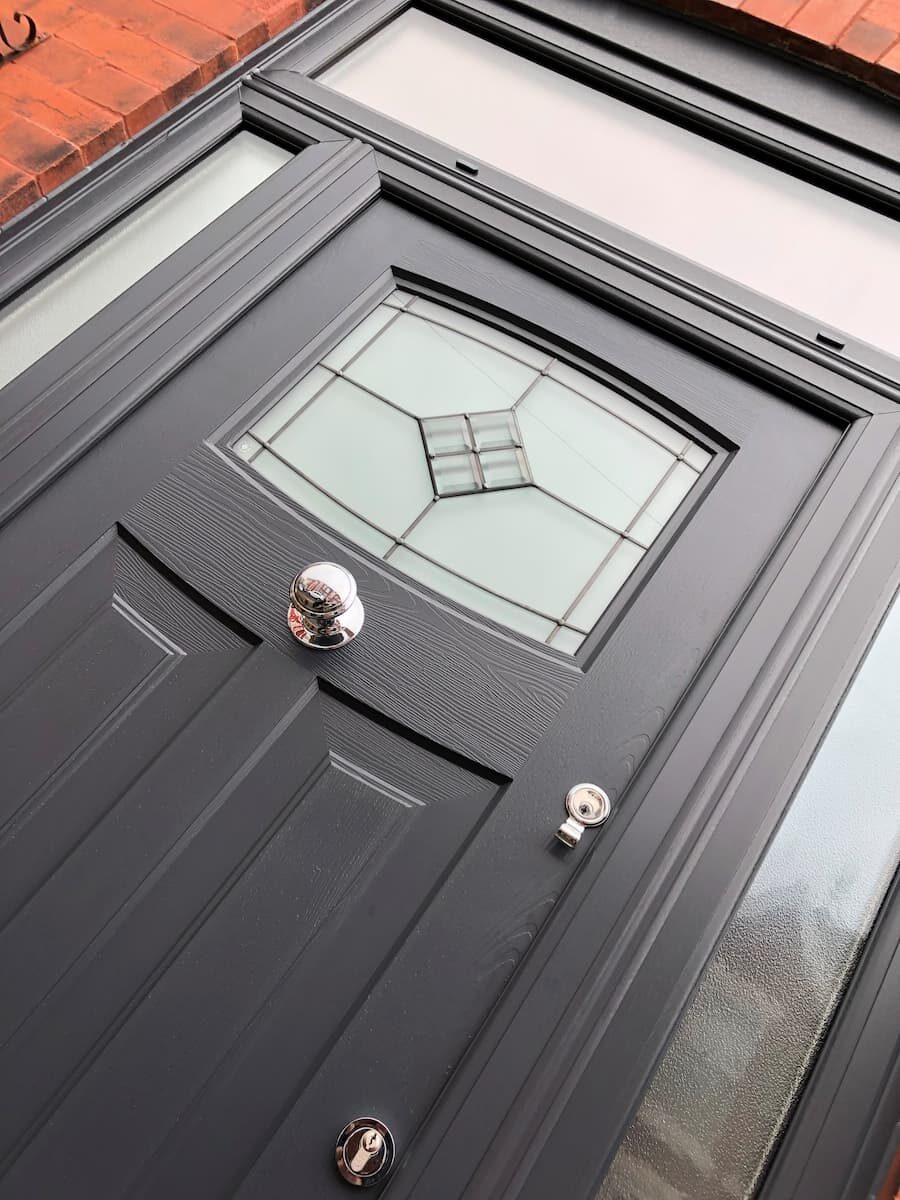 Anthracite Grey Newark Brightstar Composite Door