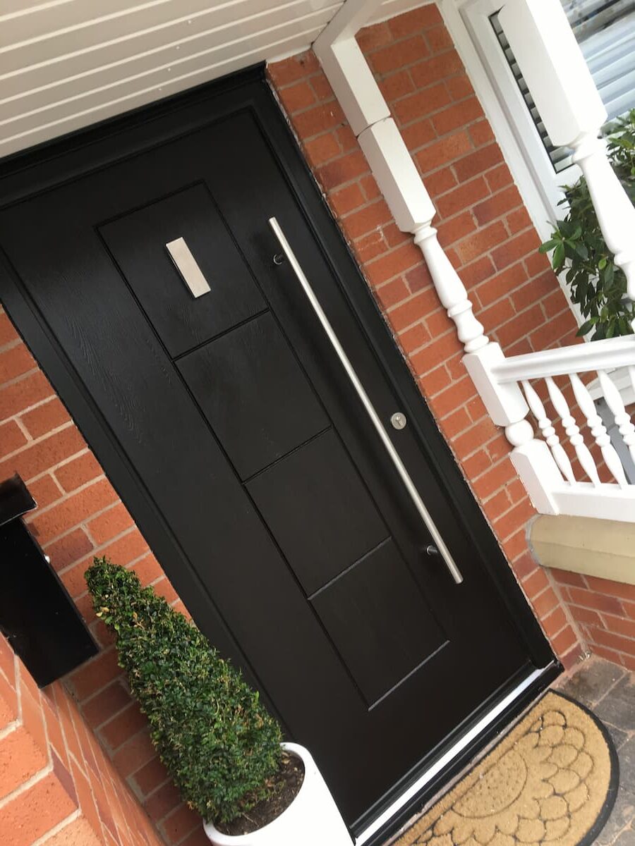 Black Dakota Composite Door