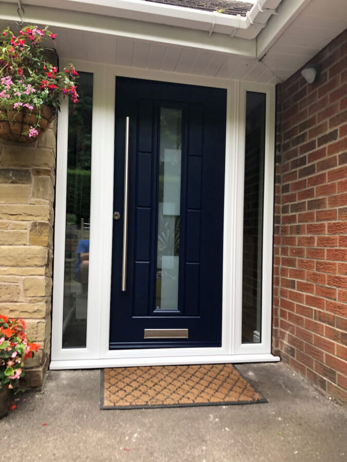 Blue Vermont Shade Rockdoor Composite Door