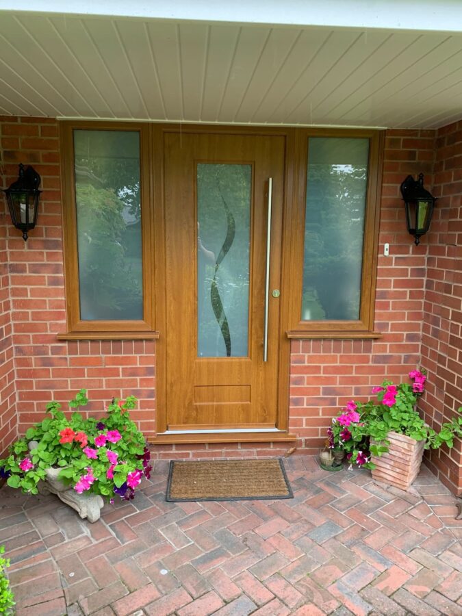 Light Oak Vogue Haze Rockdoor Composite Door