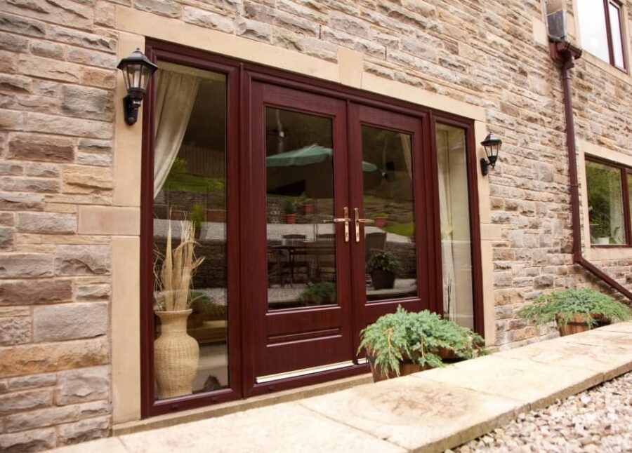 Rosewood Composite French Doors Composite Door