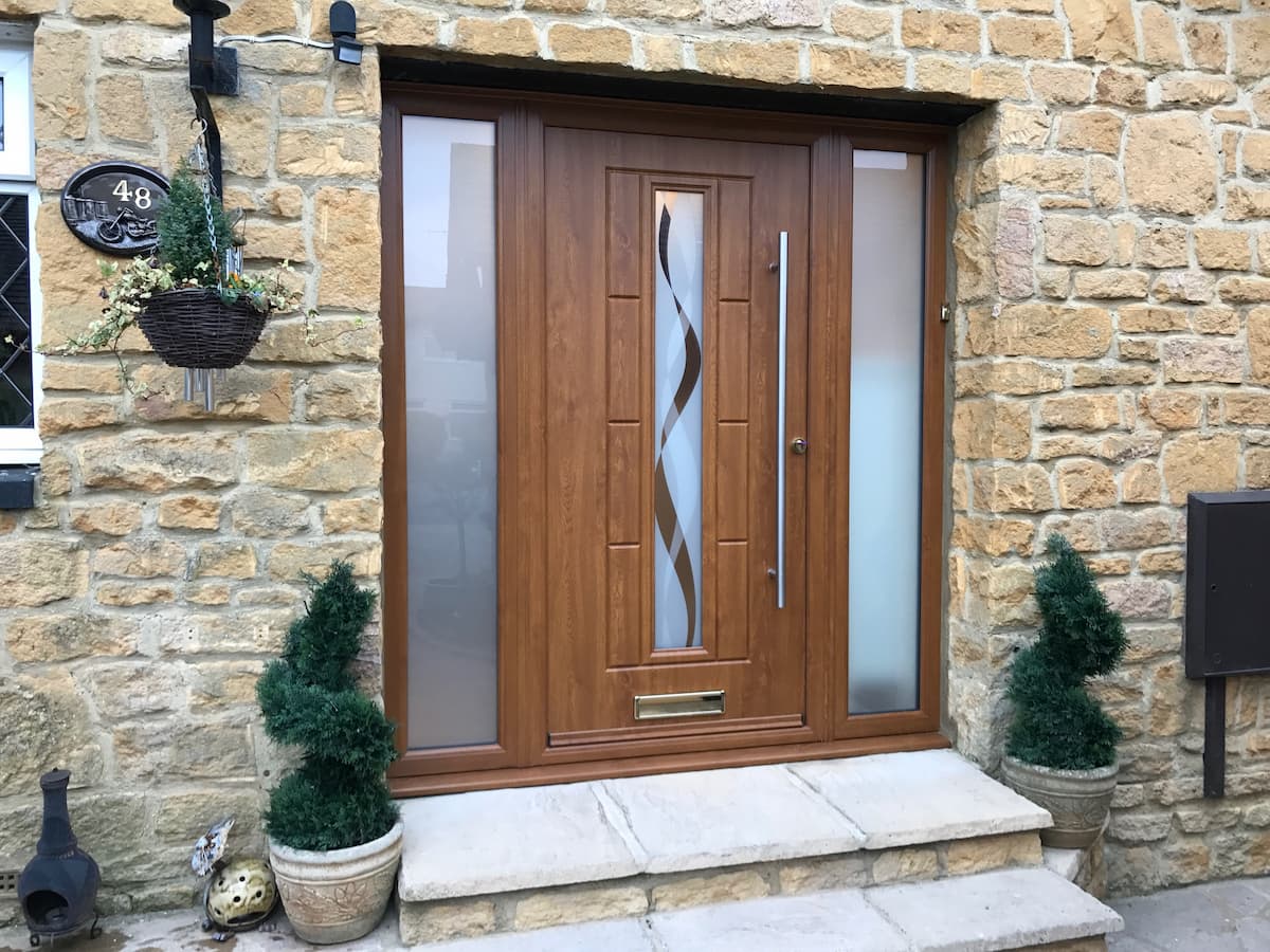 Light Oak Vermont Haze Rockdoor Composite Door