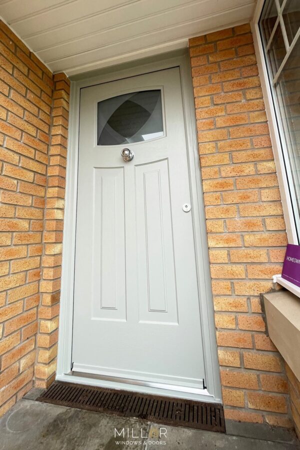 Agate Grey Newark Iris Rockdoor Composite Door