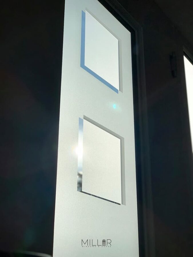 Anthracite Grey Vogue Cube Rockdoor Composite Door