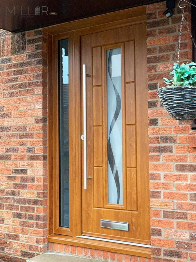 Light Oak Vermont Haze Rockdoor Composite Door