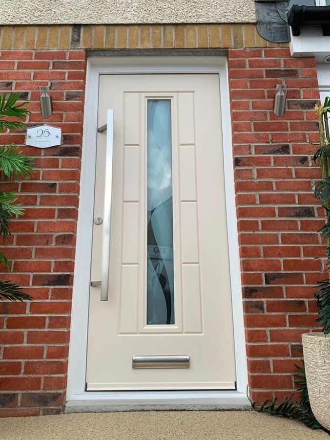 Cream Vermont Haze Rockdoor Composite Door