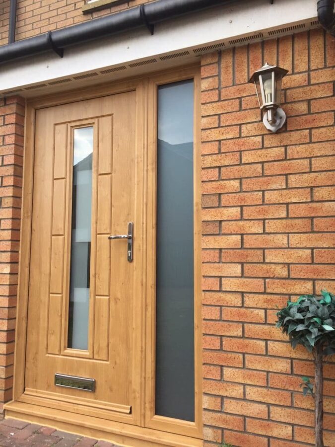 Irish Oak Vermont Shade Rockdoor Composite Door