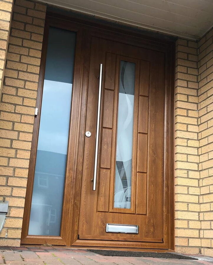 Light Oak Vermont Haze Rockdoor Composite Door