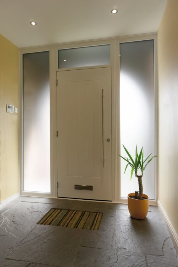 White Indiana Rockdoor Composite Door