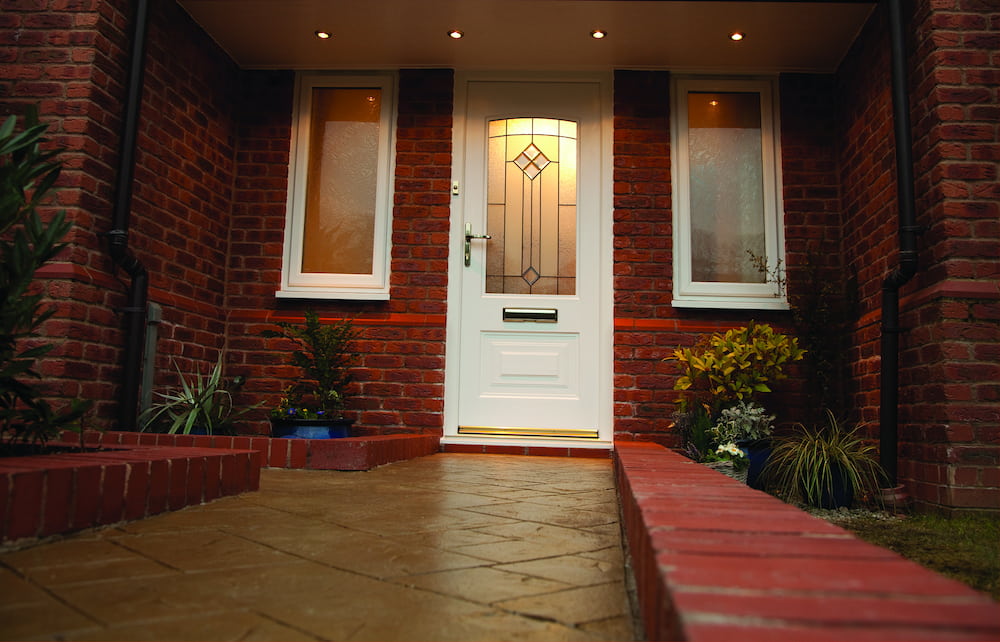 White Portland Beacon Rockdoor Composite Door