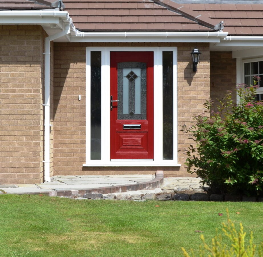 Ruby Red Portland Beacon Rockdoor Composite Door