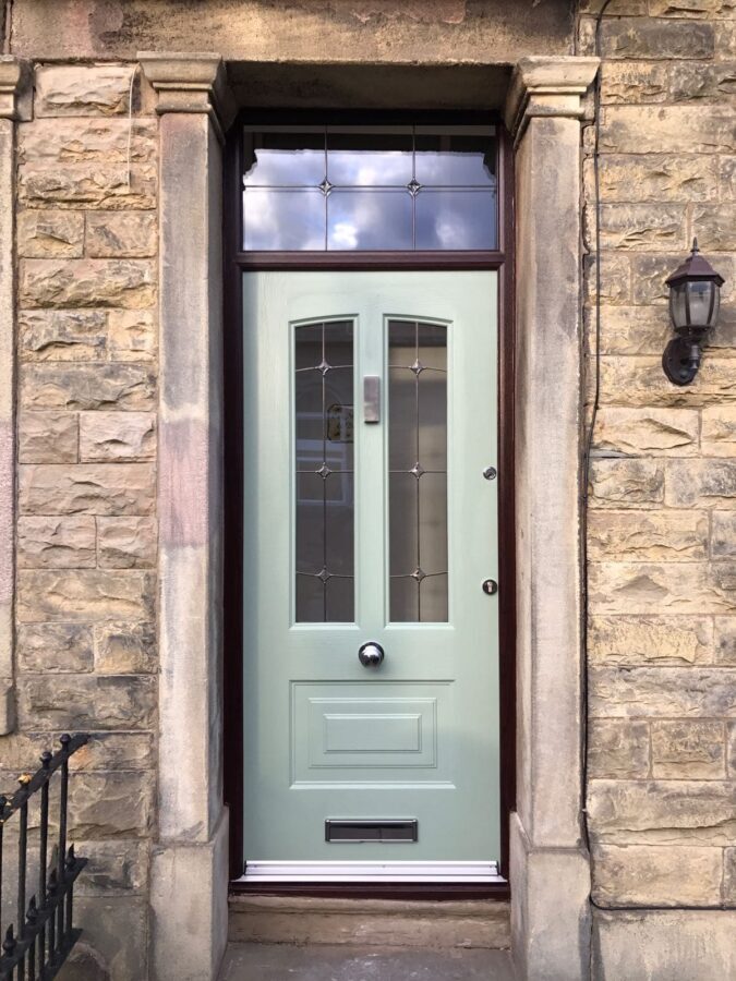 Chartwell Green Illinois Trinity Rockdoor Composite Door