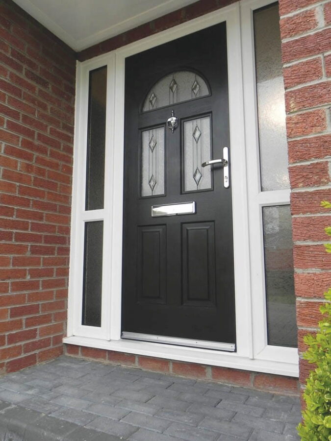 Black Tennessee Dorado Rockdoor Composite Door
