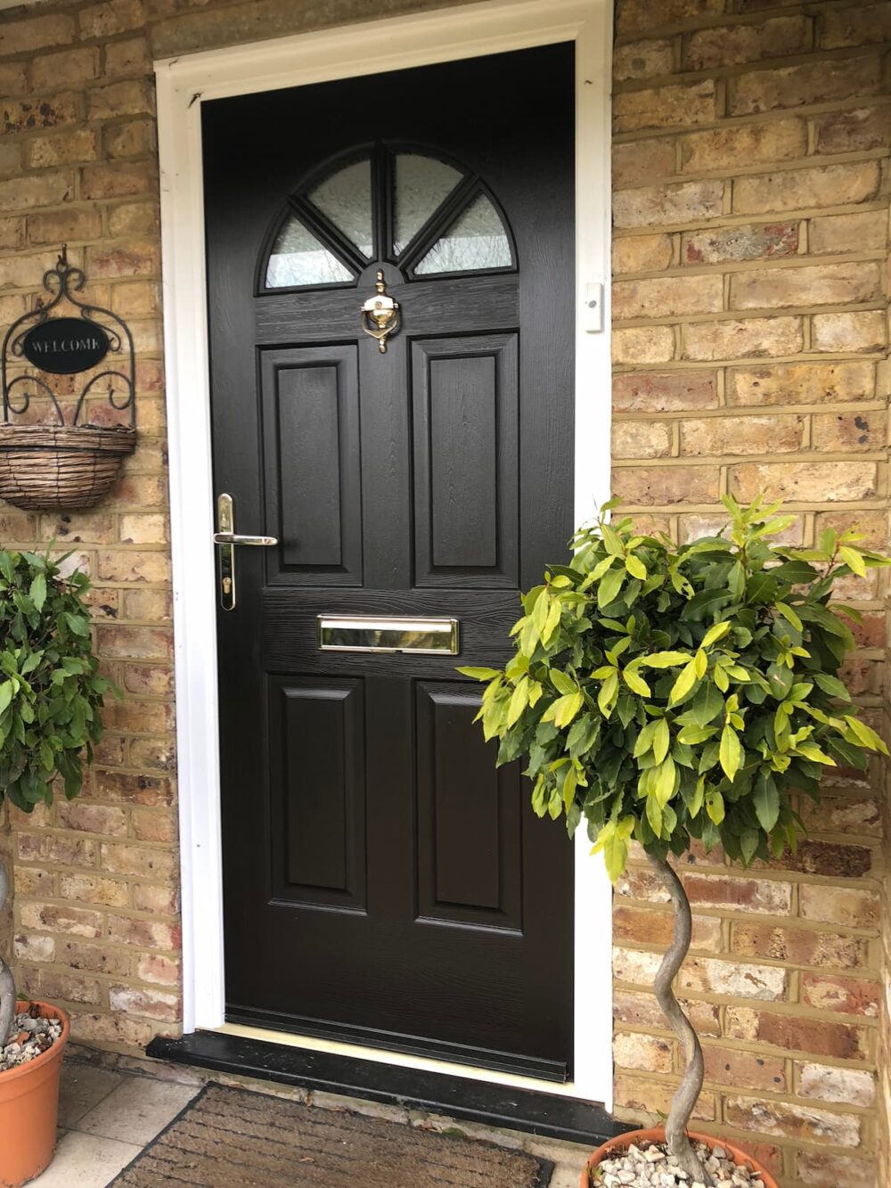 Black Carolina Composite Door