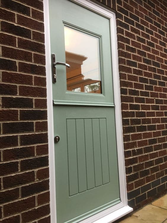 Chartwell Green Stable View Light Rockdoor Composite Door