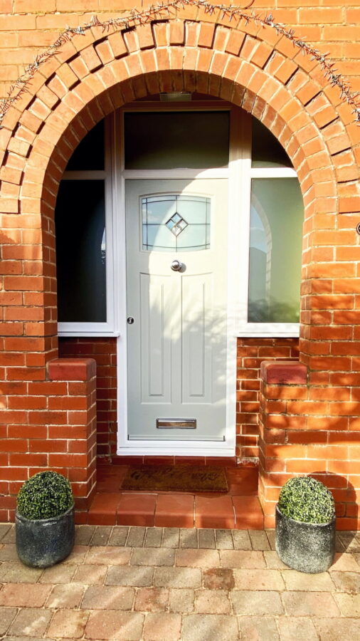 Agate Grey Vermont Brightstar Rockdoor Composite Door