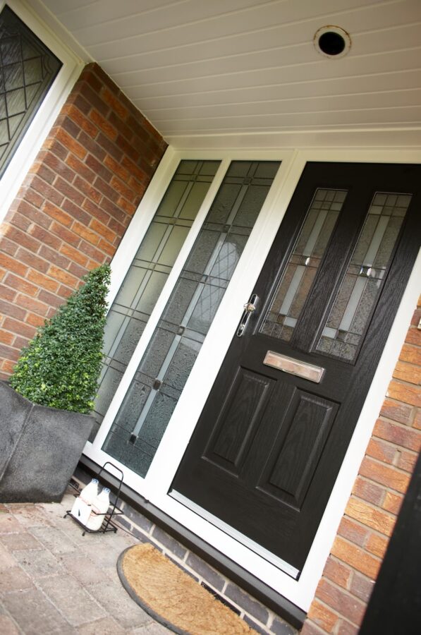 Black Jacobean Apollo Rockdoor Composite Door