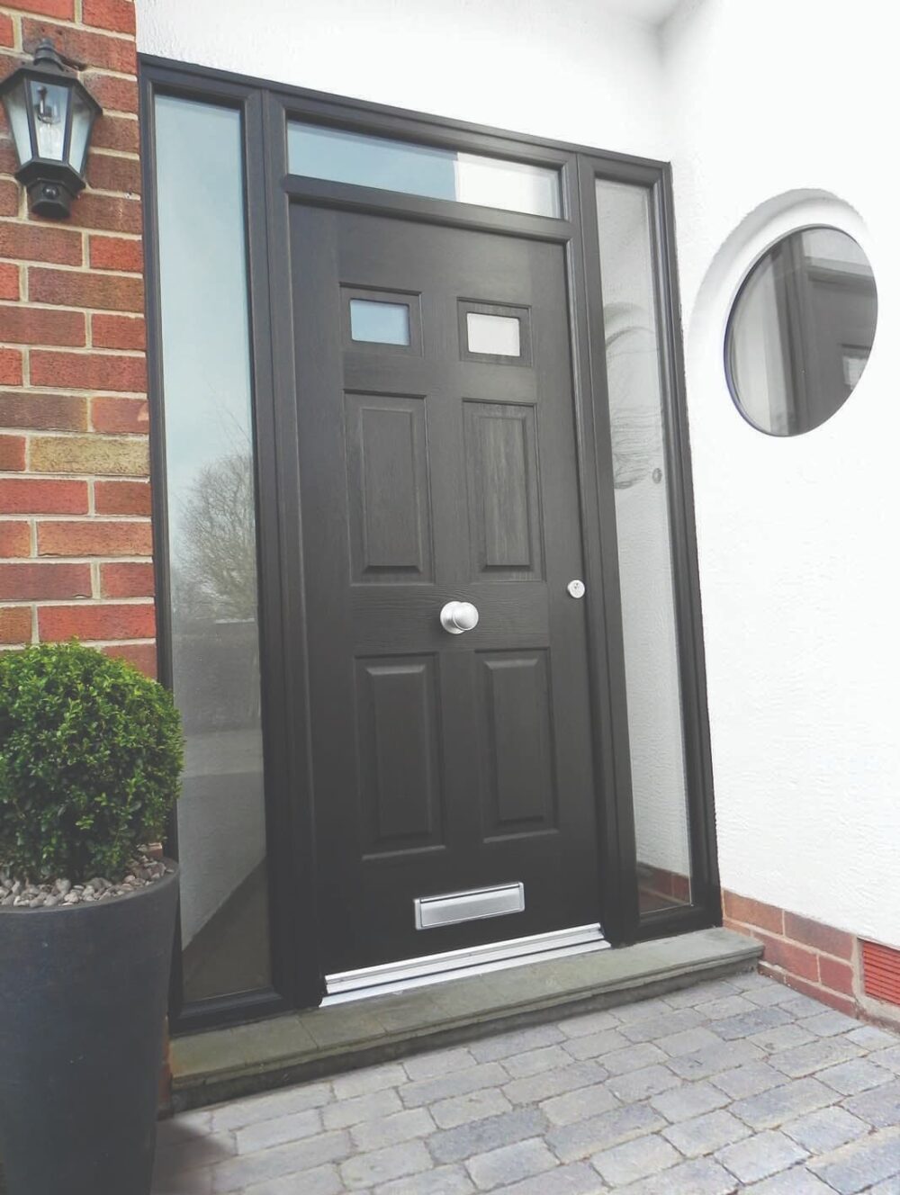 Black Regency Composite Door