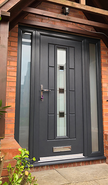 Anthracite Composite Door