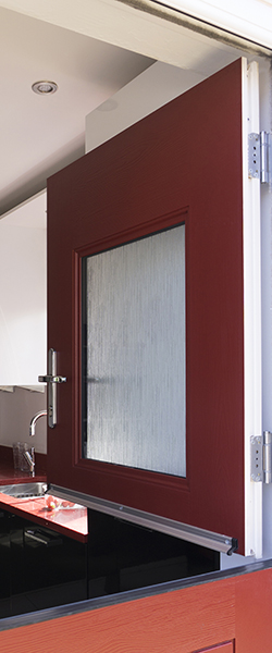 Ruby Red Stable Composite Door
