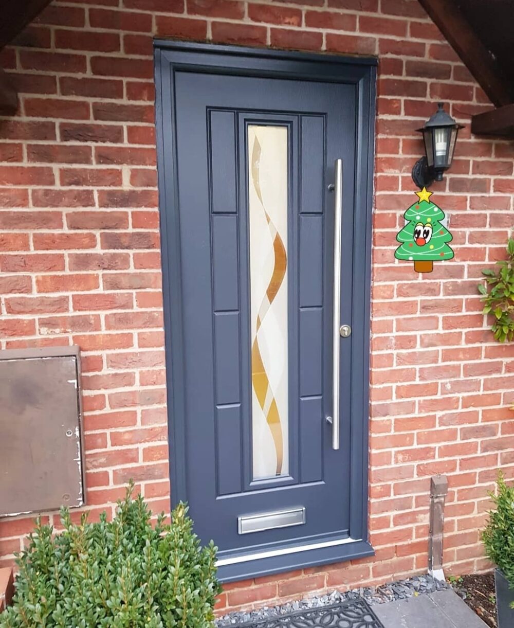 Anthracite Grey Vermont Haze Composite Door