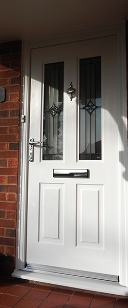 White Composite Door