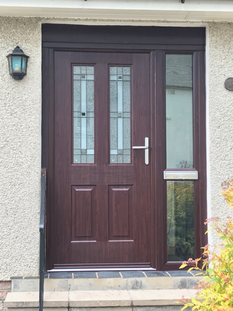 Rosewood Jacobean Apollo Composite Door
