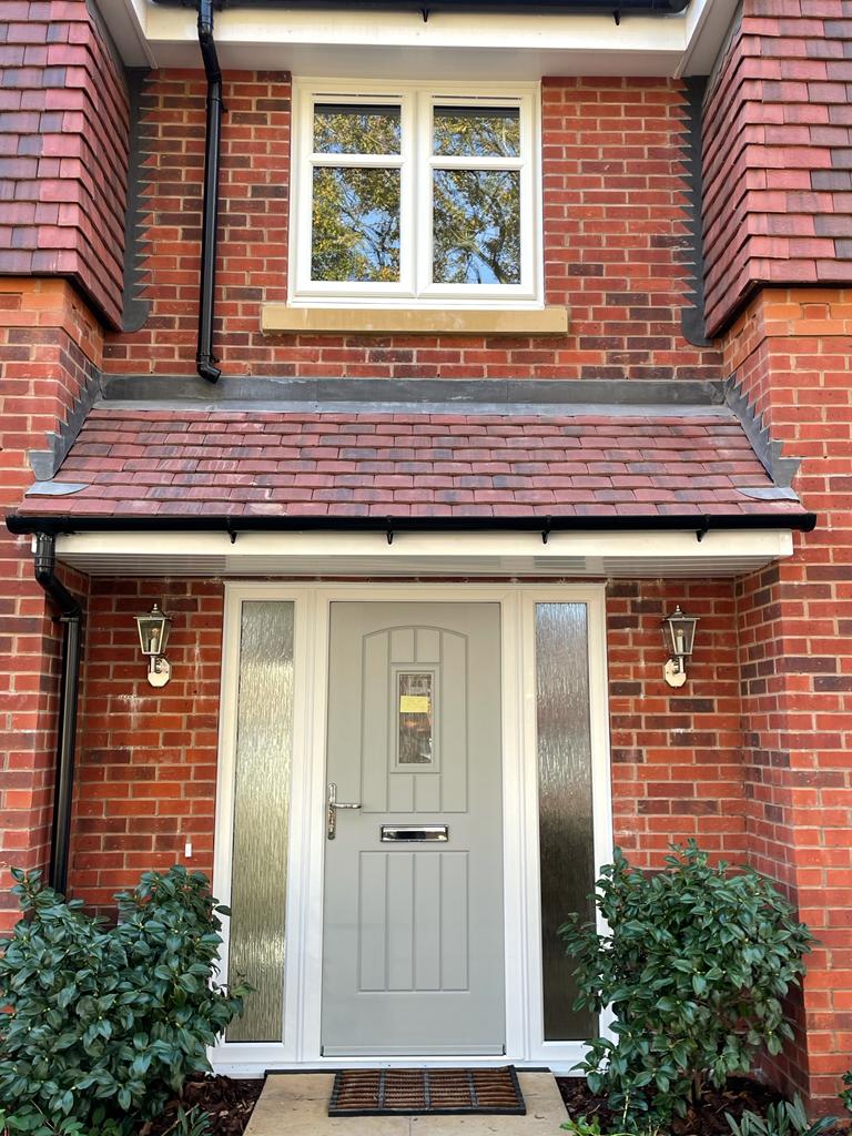 Agate Grey English Cottage Composite Doors