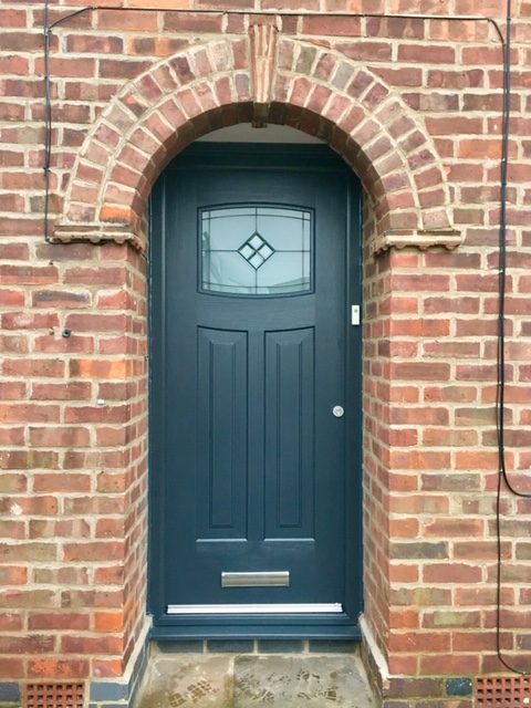 Anthracite Grey Newark Bright Star Composite Door