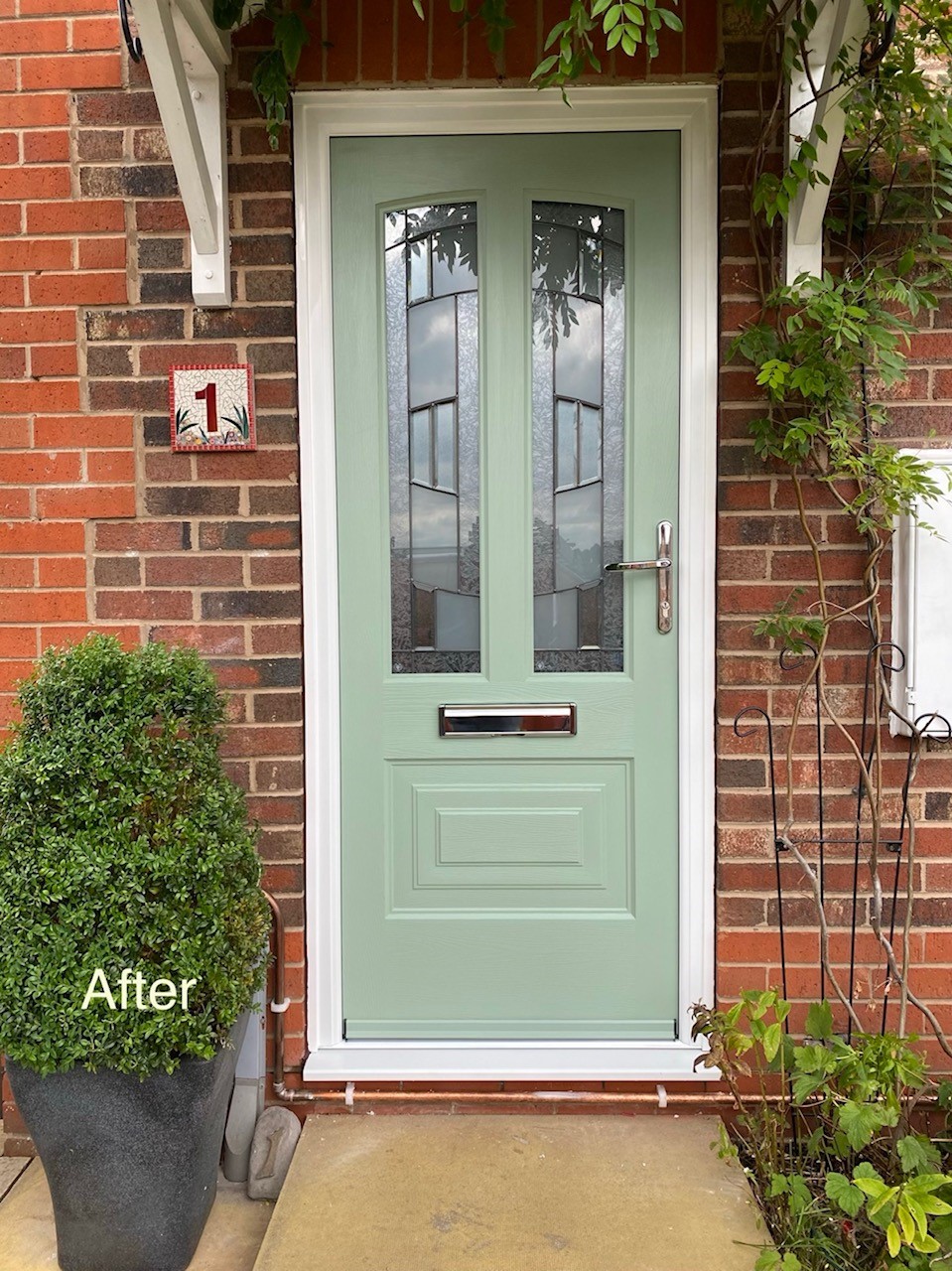 Chartwell Green Jacobean Inspire Composite Door