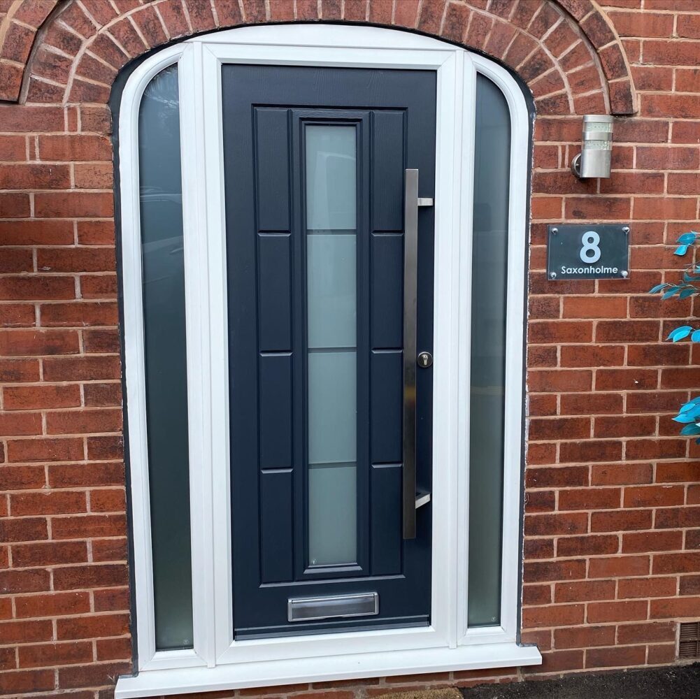 Anthracite Grey Vermont Continuity Composite Door