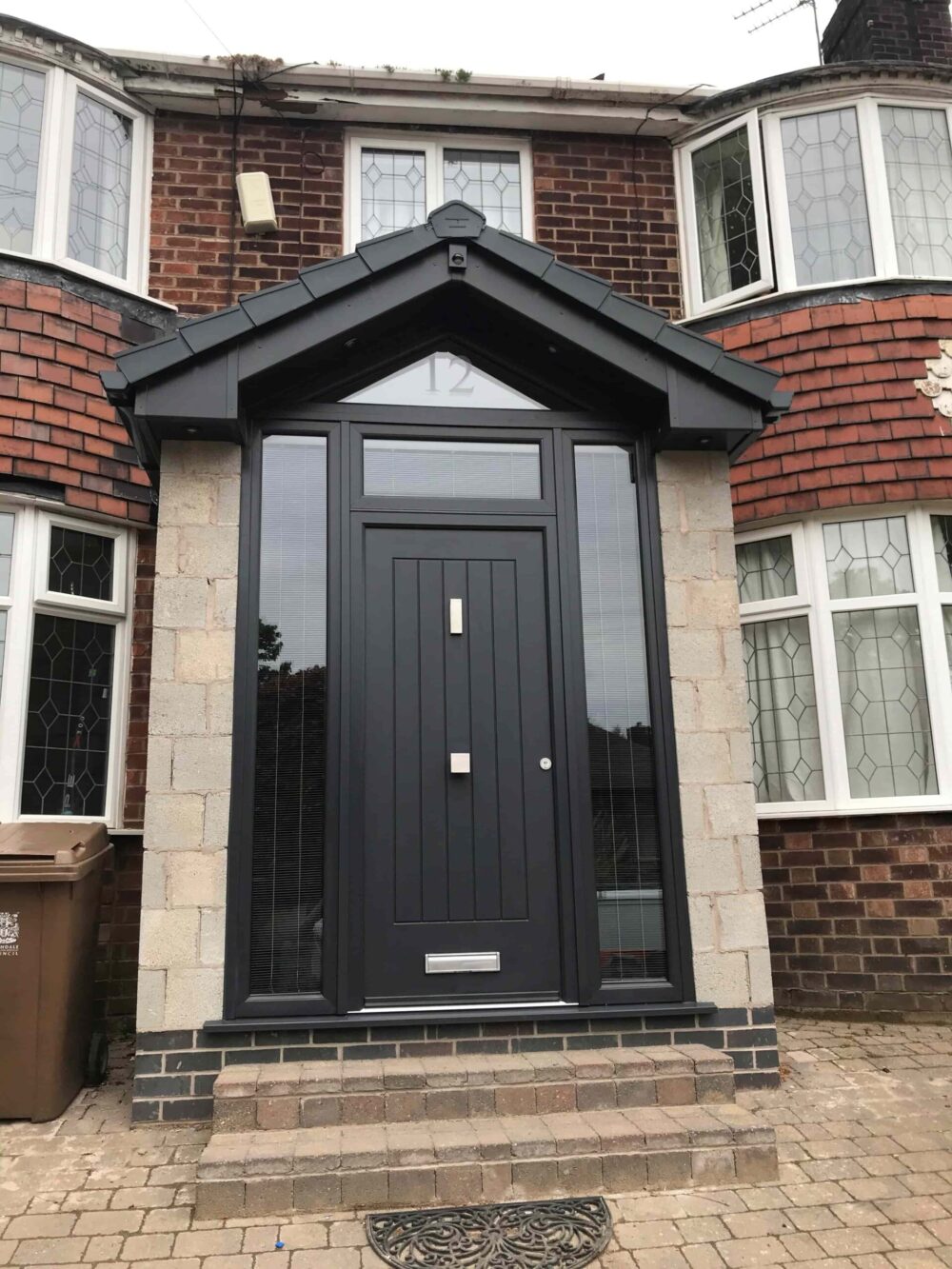 Anthracite Grey Indiana Composite Door