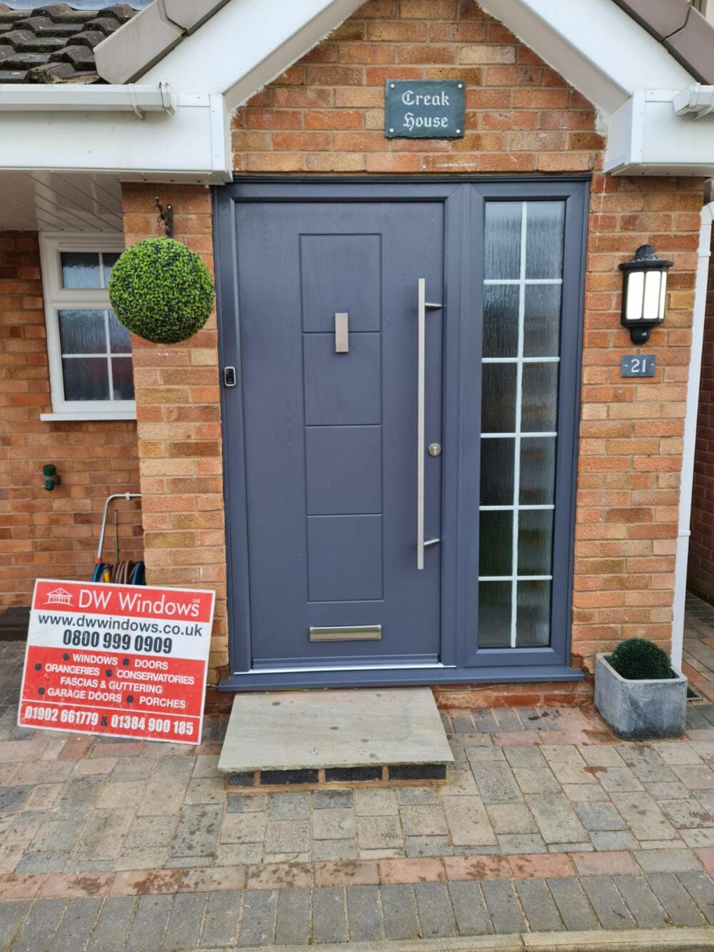 Anthracite Grey Dakota Composite Door