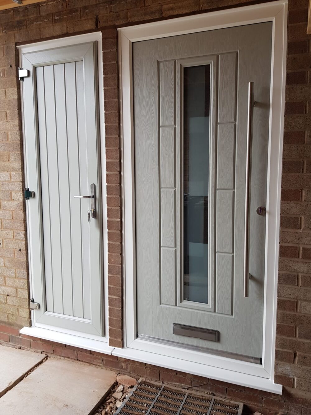 Agate Grey Vermont Shade Composite Door