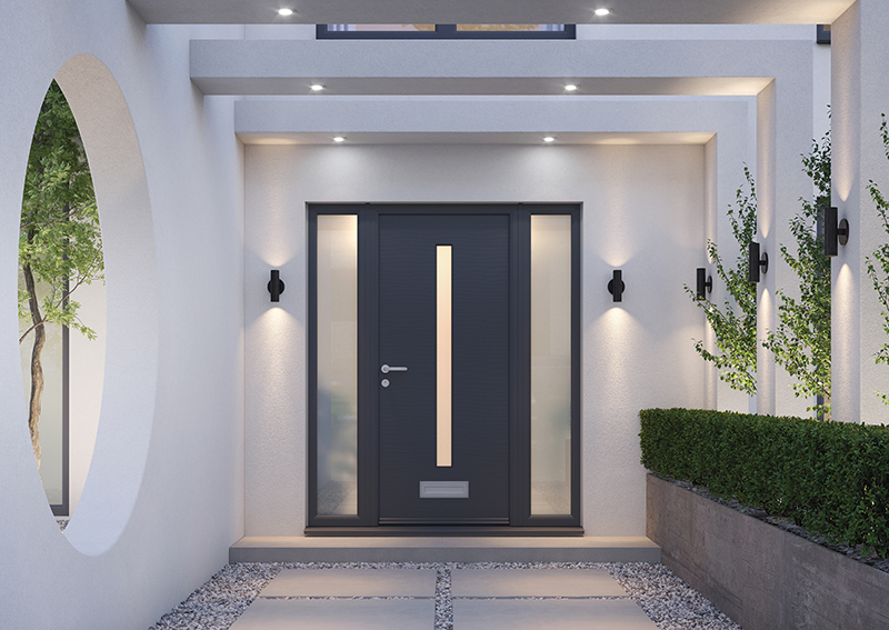 Anthracite Grey Dune Retreat